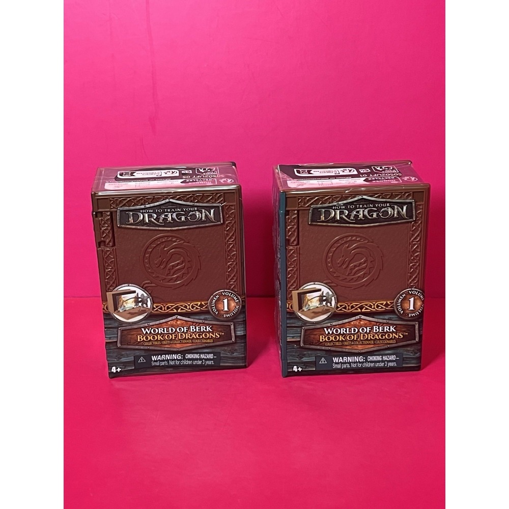 2 How To Train Your Dragon World‎ Of Berk Book Of Dragons Mystery Box Set Vol 1